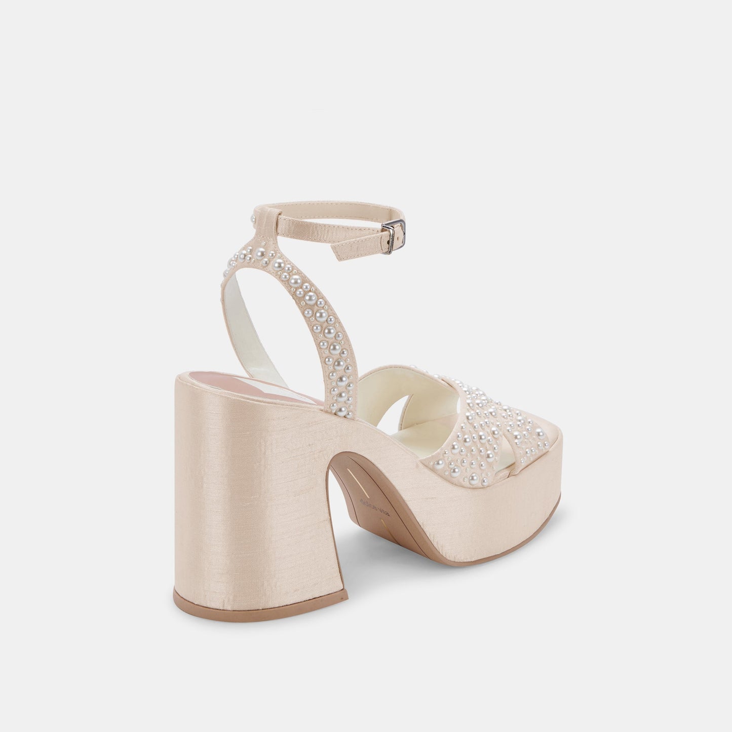 WESSI PEARL HEELS VANILLA PEARLS Dolce Vita