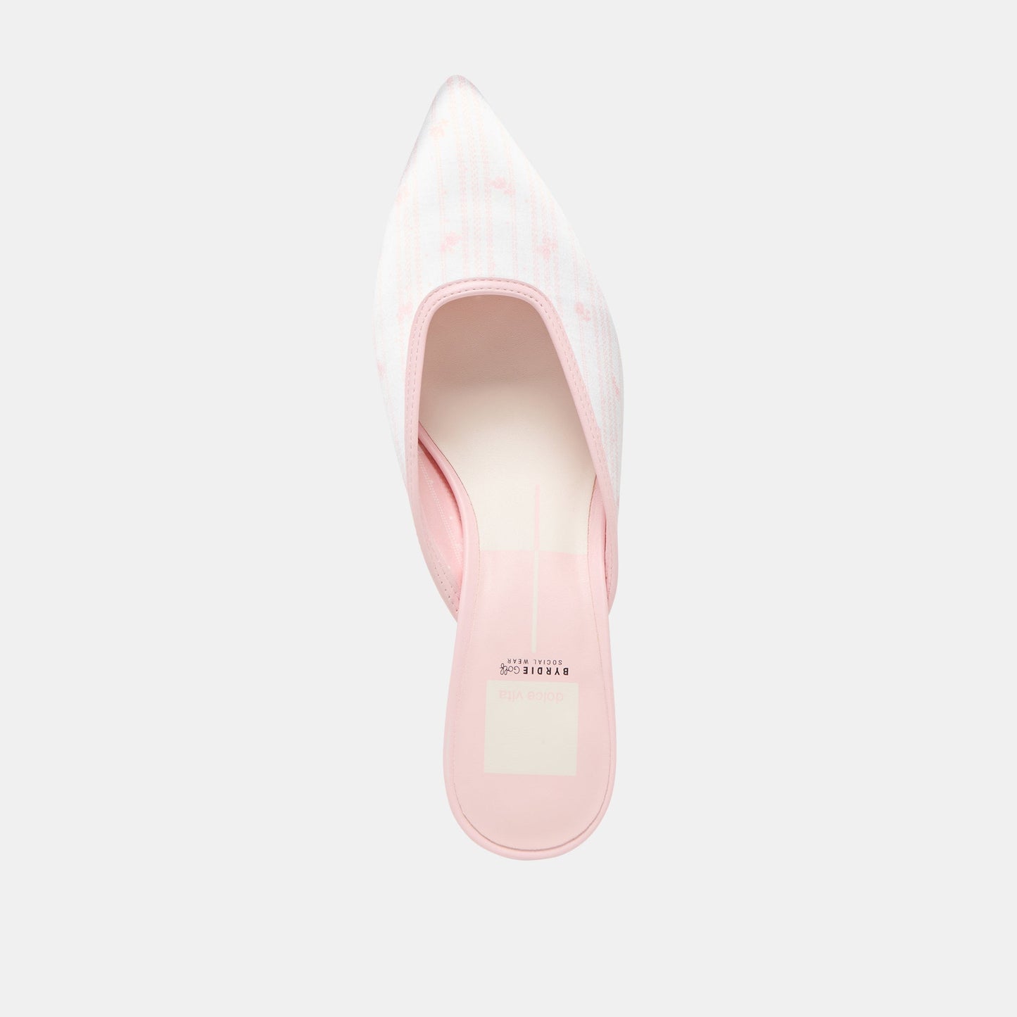 Cleo X Byrdie Gold Pink Floral Satin Heels Dolce Vita