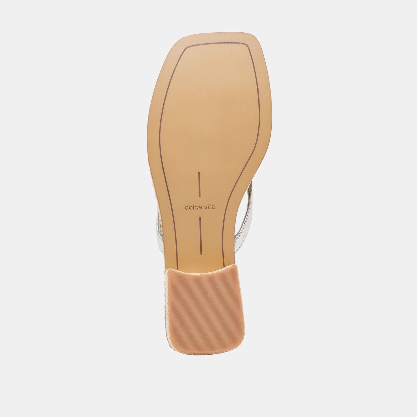 BARTY SANDALS SILVER METALLIC LEATHER Dolce Vita