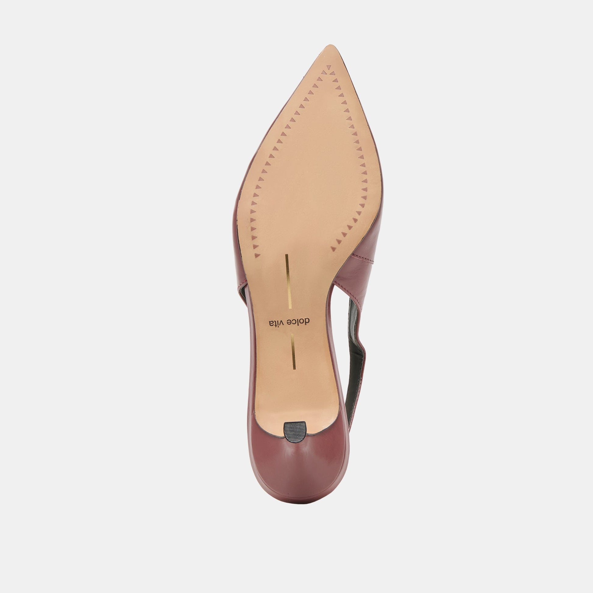 Alenna Oxblood Crinkle Heels Dolce Vita