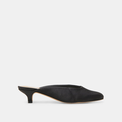 UMARA HEELS ONYX SATIN Dolce Vita
