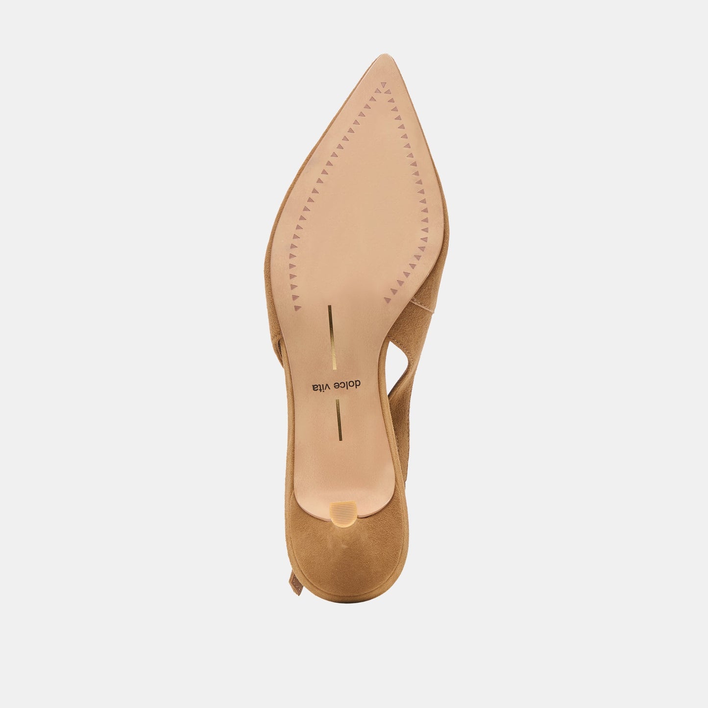 Alenna Lt Brown Suede Heels Dolce Vita