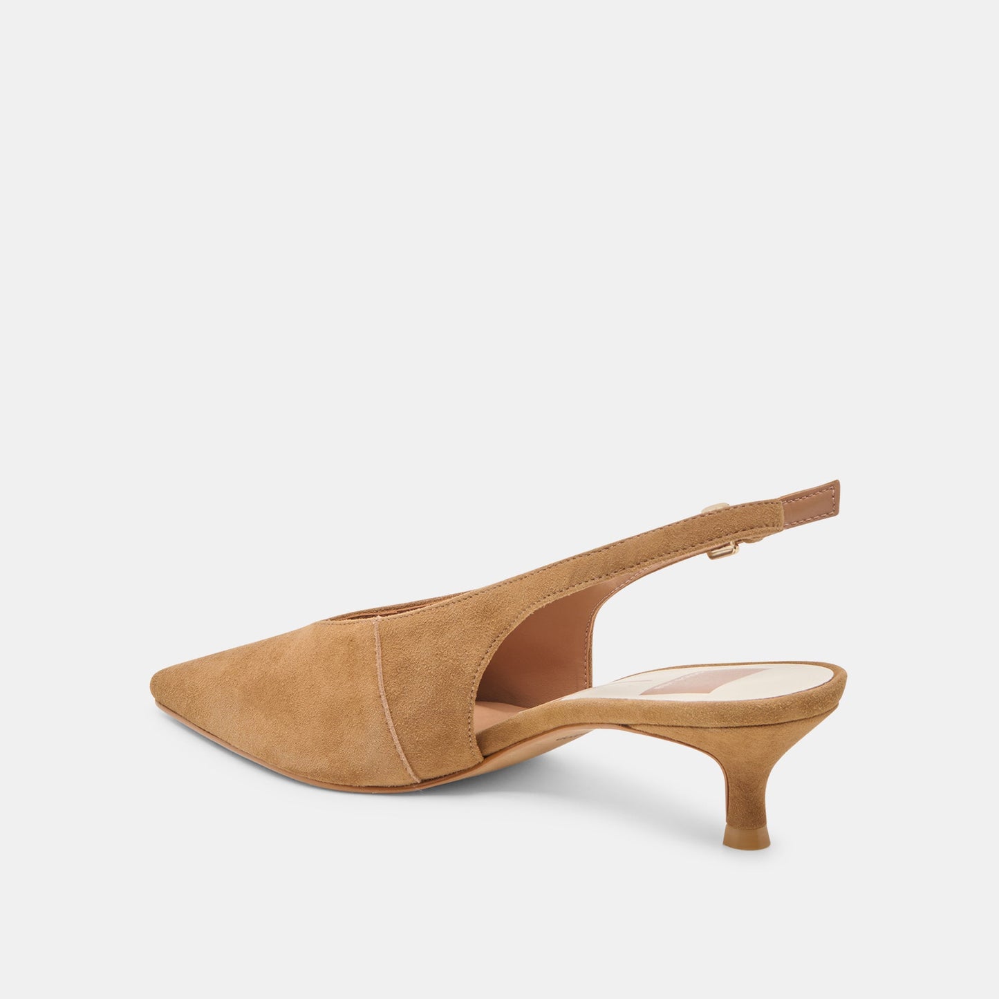 Alenna Lt Brown Suede Heels Dolce Vita
