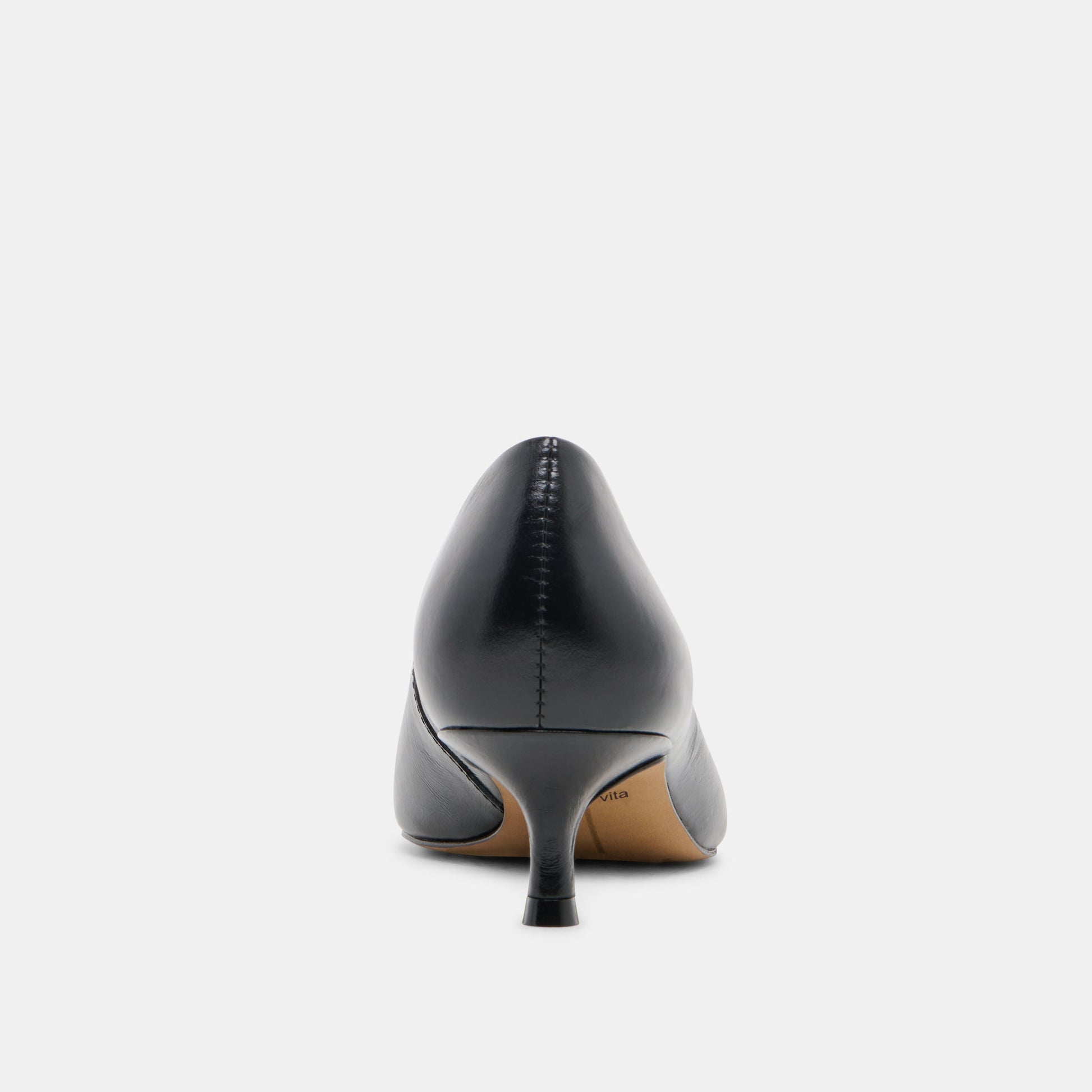 ALWYN HEELS MIDNIGHT CRINKLE PATENT Dolce Vita