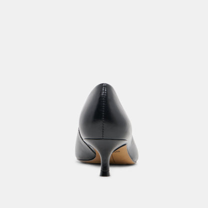 ALWYN HEELS MIDNIGHT CRINKLE PATENT Dolce Vita