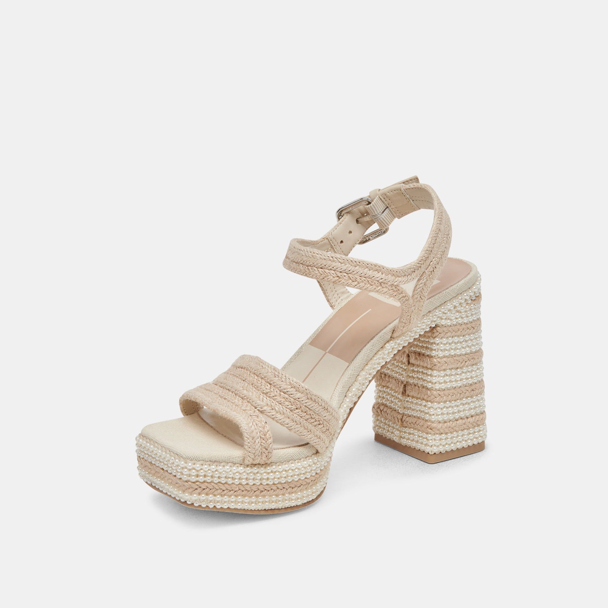 ANIRA Ivory Pearl Heels Dolce Vita