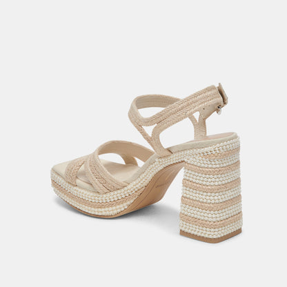 ANIRA Ivory Pearl Heels Dolce Vita