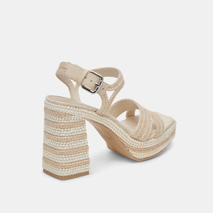 ANIRA Ivory Pearl Heels Dolce Vita