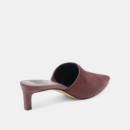 Lexy Berry Calf Hair Heels Dolce Vita