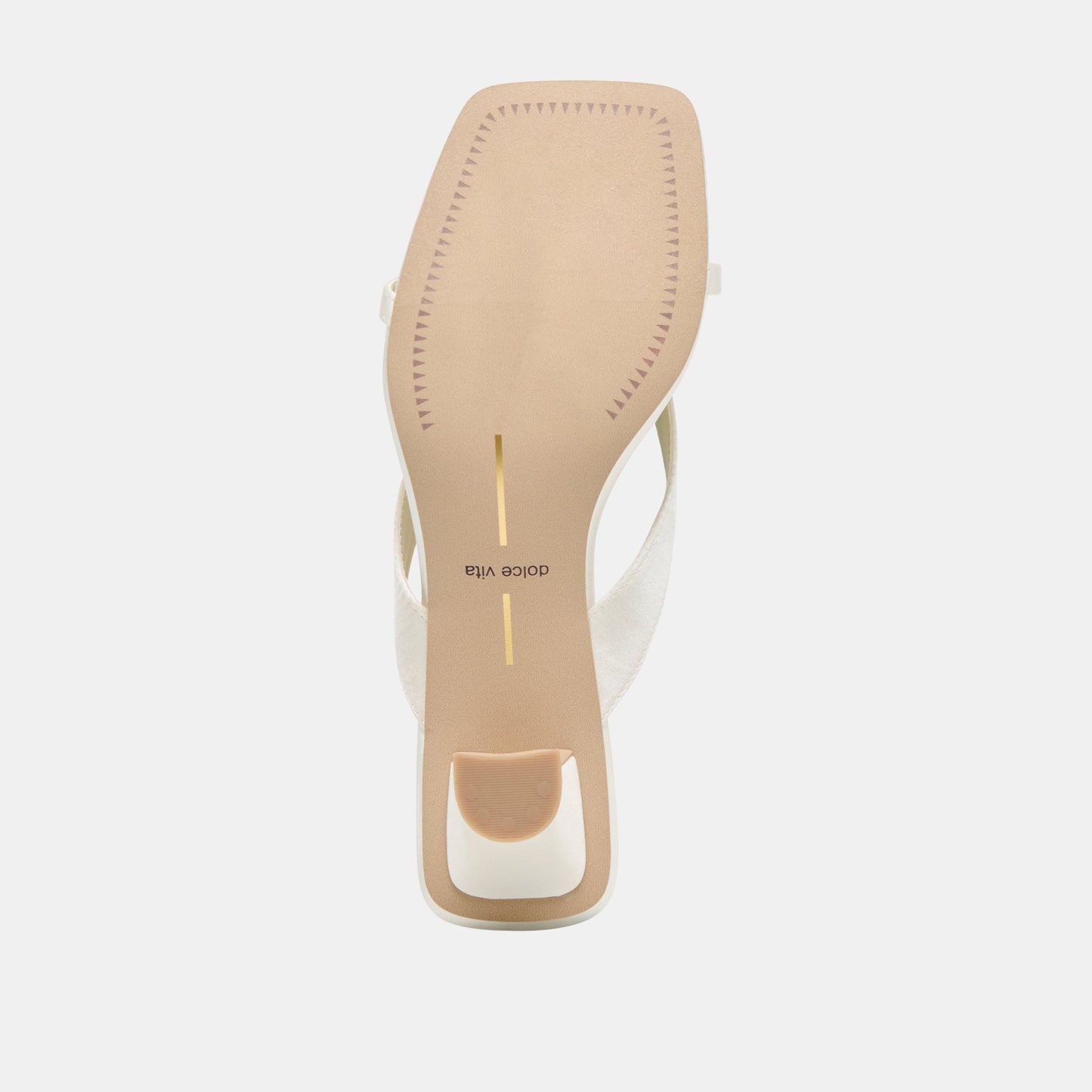Brevel True White Satin Heels Dolce Vita