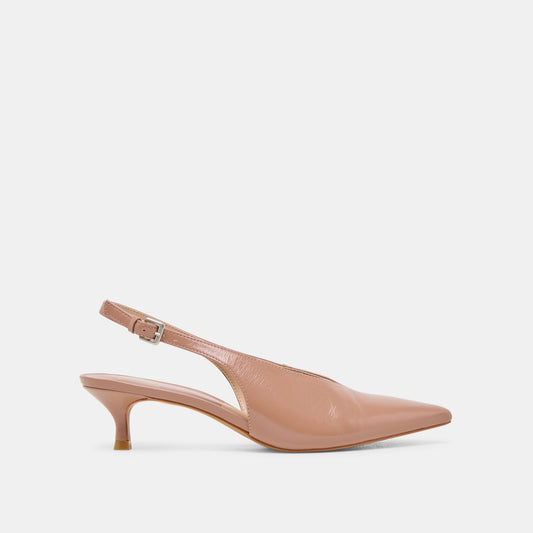 ALENNA HEELS WHISKEY CRINKLE PATENT Dolce Vita
