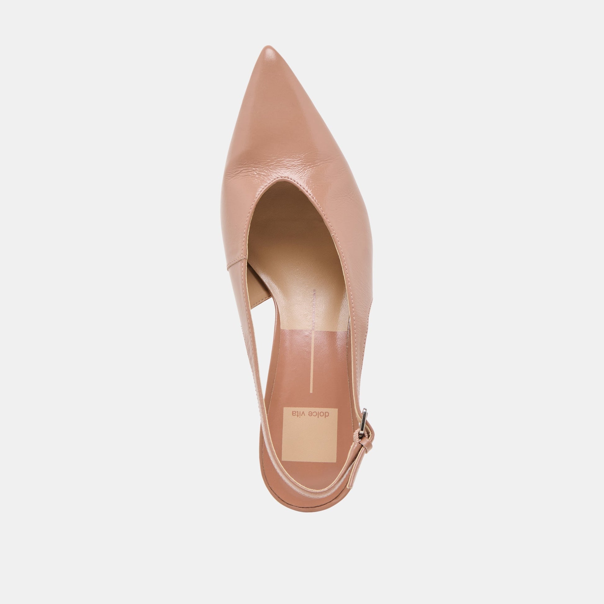 ALENNA HEELS WHISKEY CRINKLE PATENT Dolce Vita