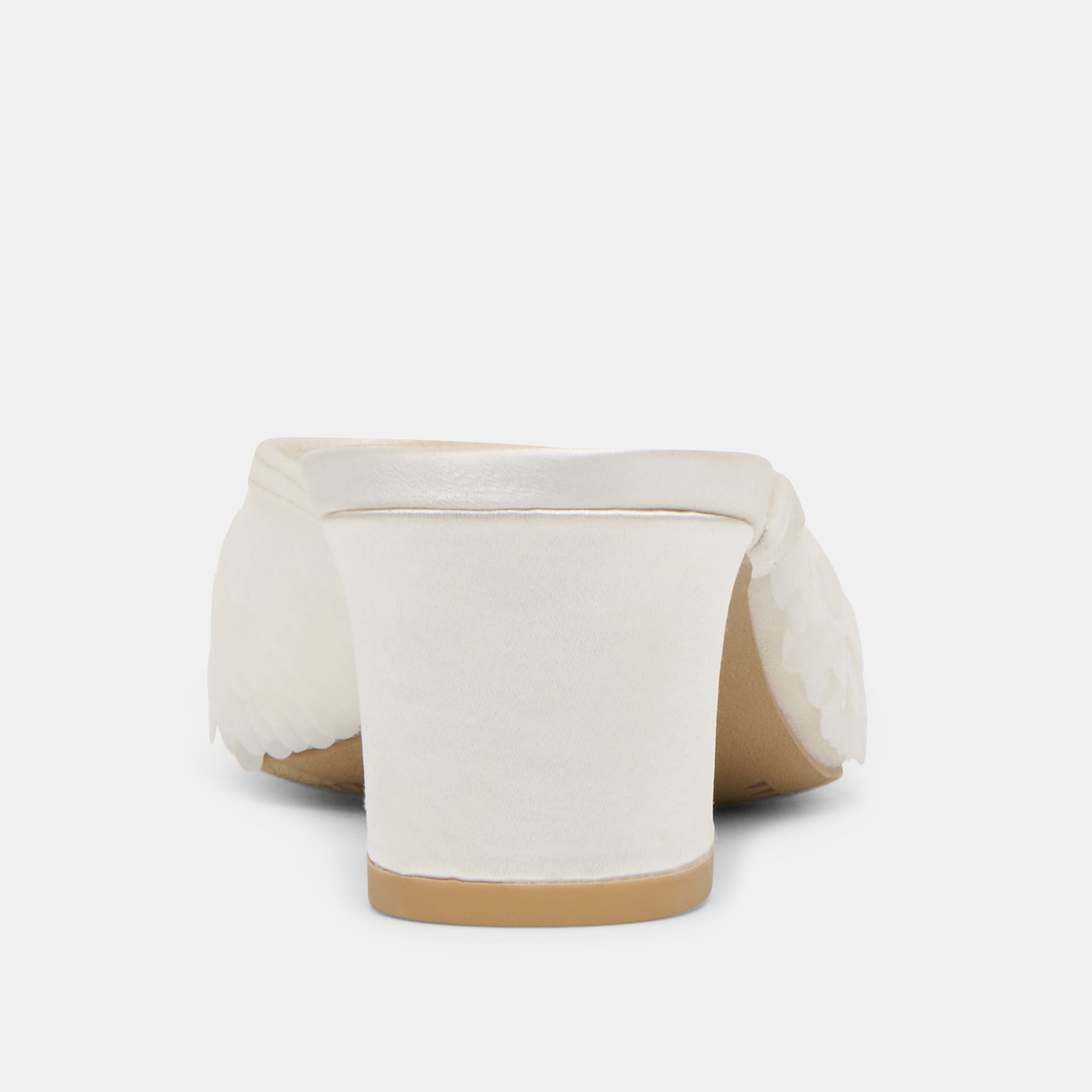 Inga Off White Satin Heels Dolce Vita