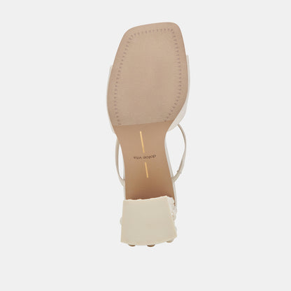 JEMMY PEARL HEELS VANILLA SILK Dolce Vita