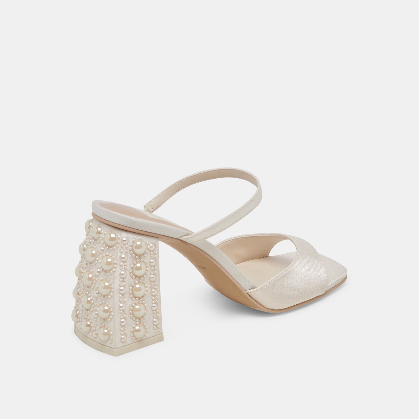 JEMMY PEARL HEELS VANILLA SILK Dolce Vita