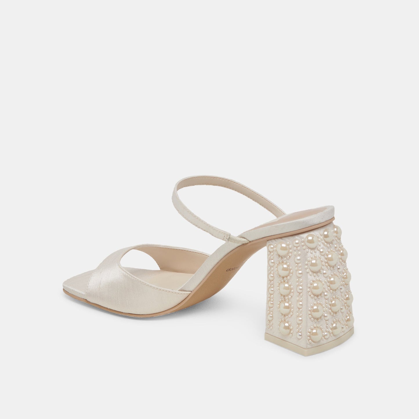 JEMMY PEARL HEELS VANILLA SILK Dolce Vita