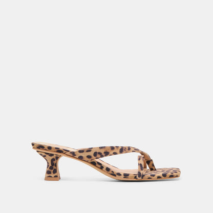 Brevel Dk Leopard Printed Suede Heels Dolce Vita