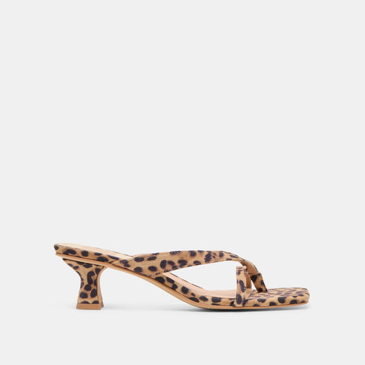 Brevel Dk Leopard Printed Suede Heels Dolce Vita