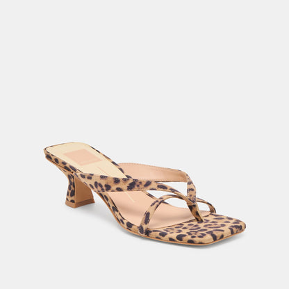 Brevel Dk Leopard Printed Suede Heels Dolce Vita