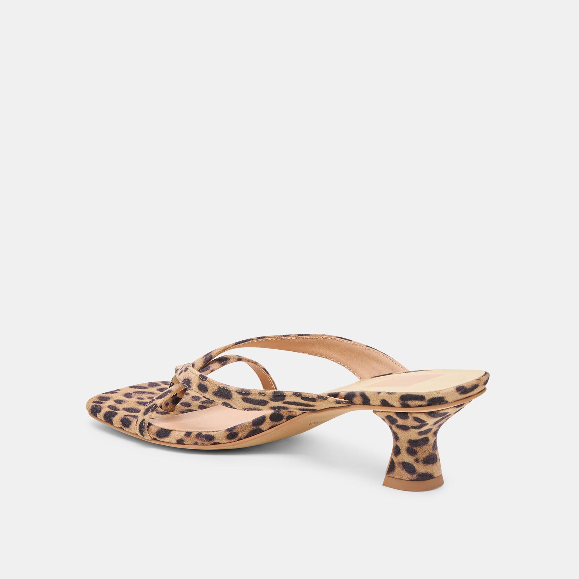 Brevel Dk Leopard Printed Suede Heels Dolce Vita