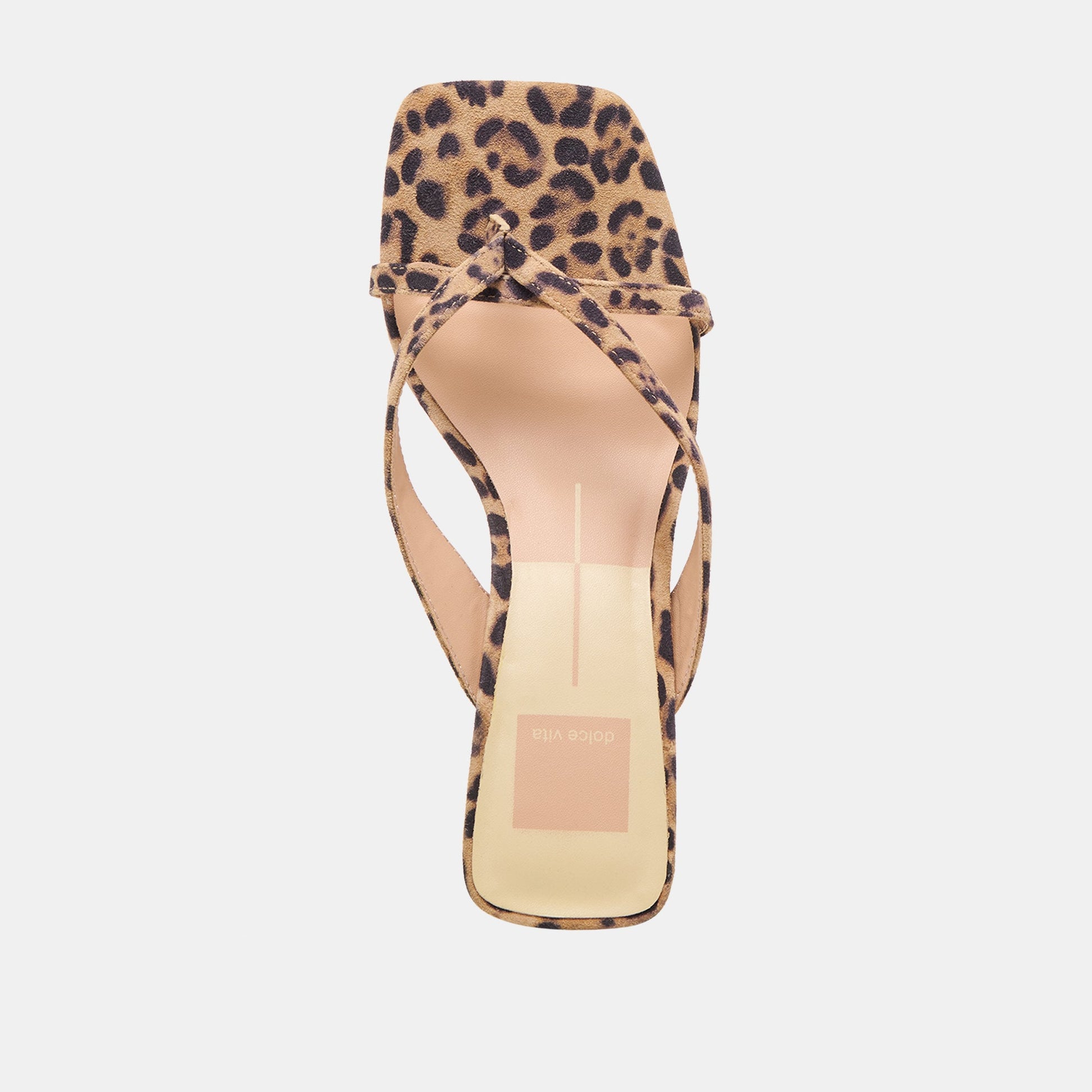Brevel Dk Leopard Printed Suede Heels Dolce Vita