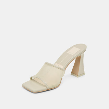 NARDA HEELS LIGHT SAGE MESH Dolce Vita