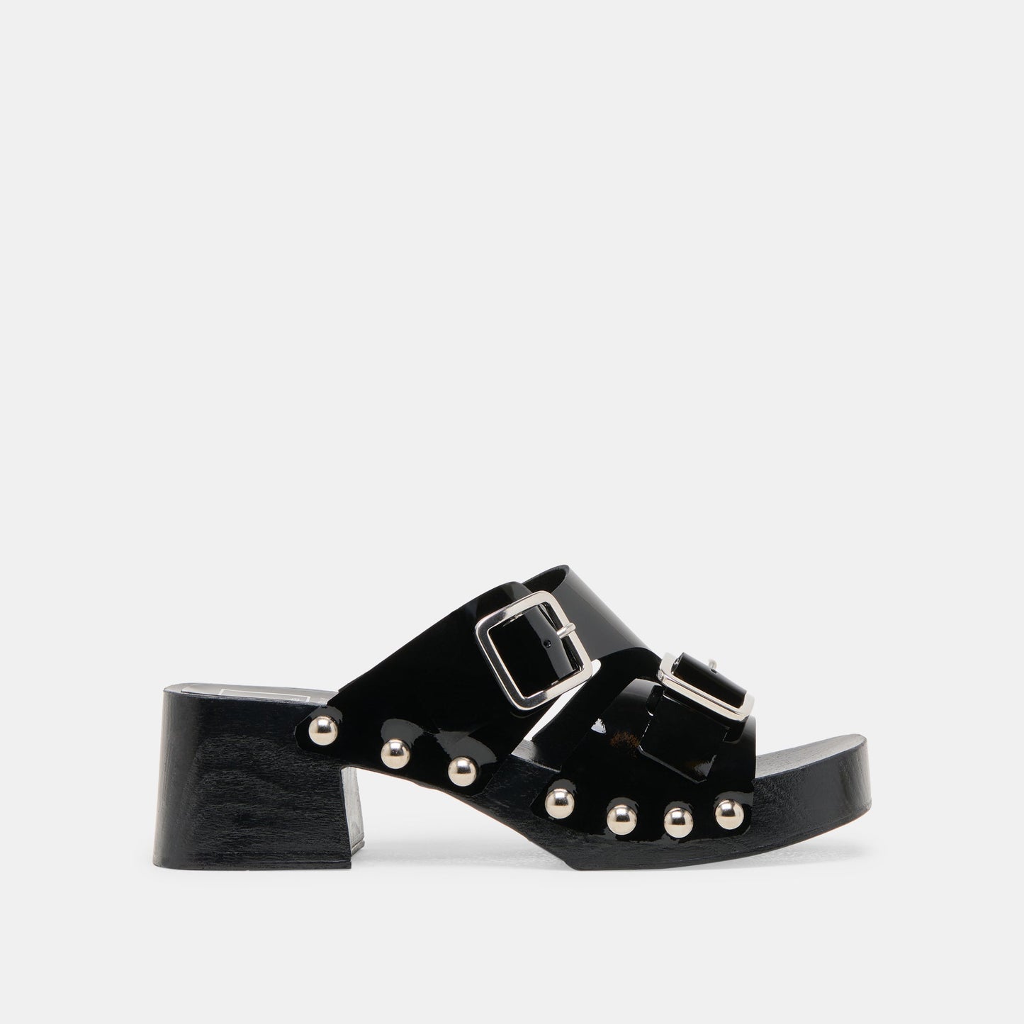 Melody Black Leather Heels Dolce Vita