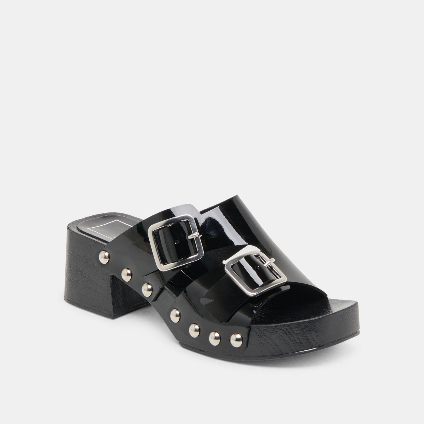 Melody Black Leather Heels Dolce Vita