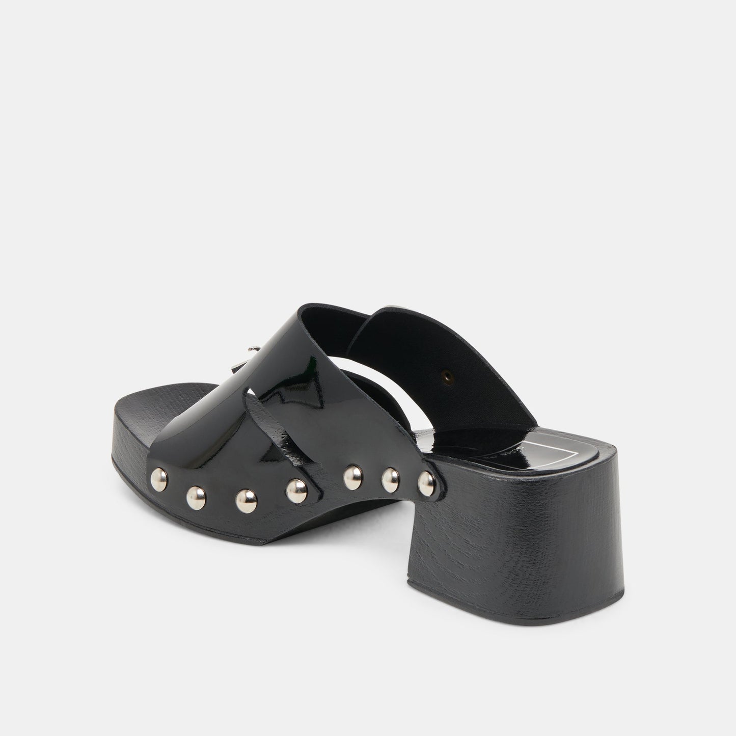 Melody Black Leather Heels Dolce Vita