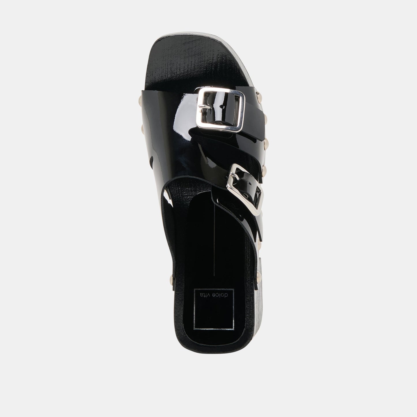 Melody Black Leather Heels Dolce Vita