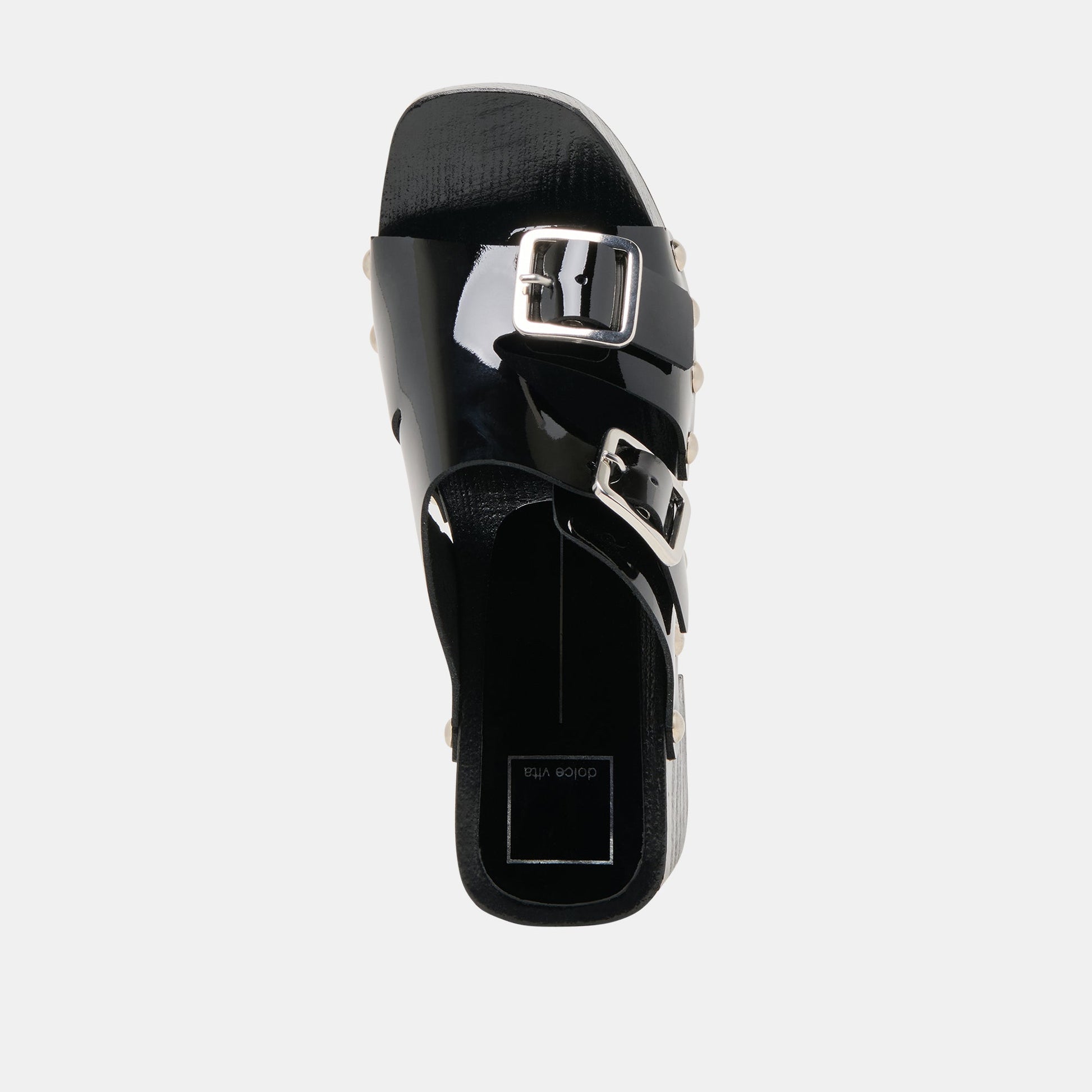 Melody Black Leather Heels Dolce Vita