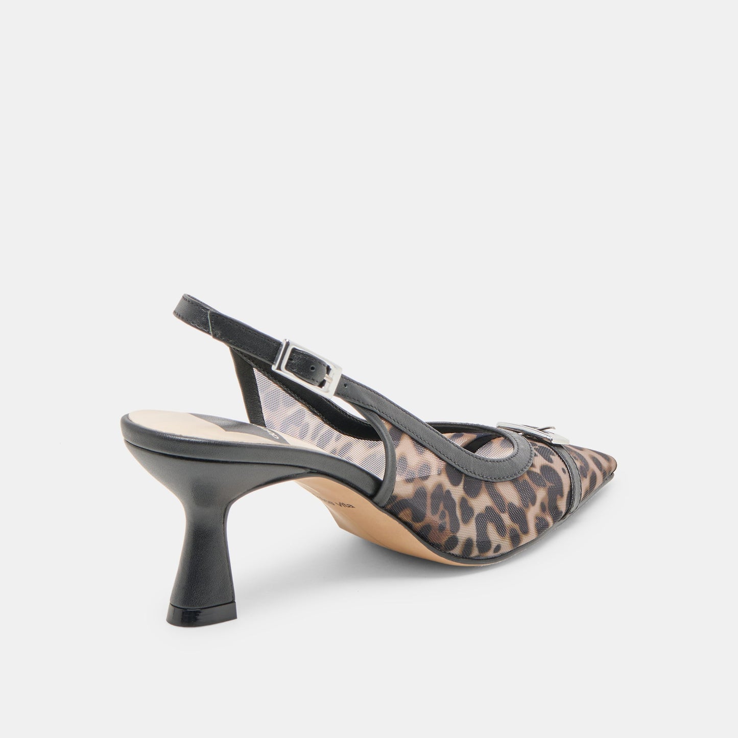 Lorine Leopard Mesh Heels Dolce Vita