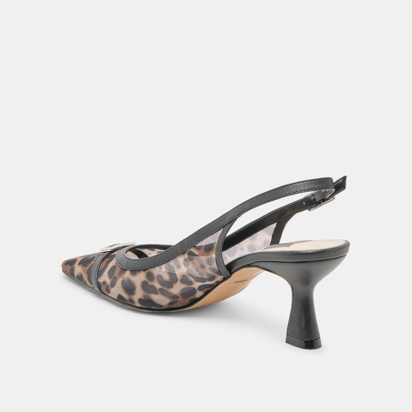 Lorine Leopard Mesh Heels Dolce Vita