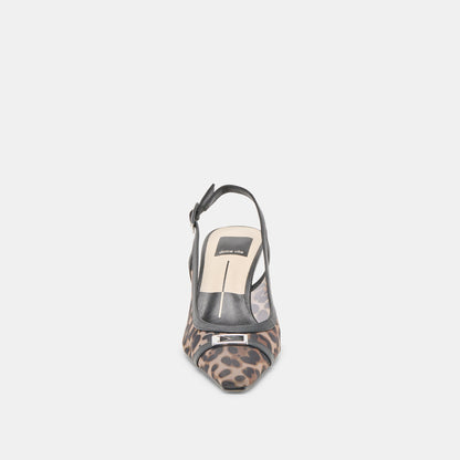 Lorine Leopard Mesh Heels Dolce Vita