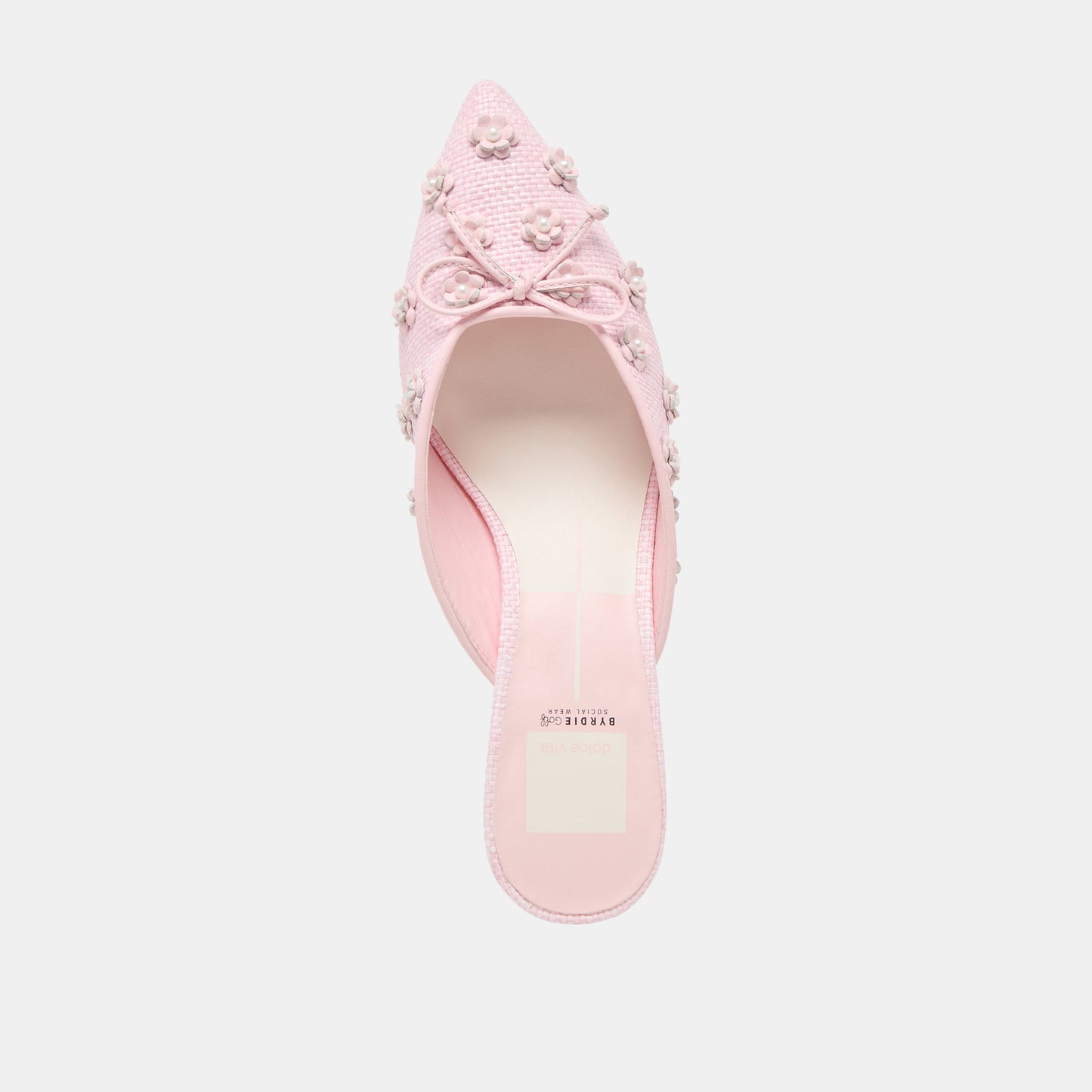 Camilo X Byrdie Golf Pink Raffia Heels Dolce Vita