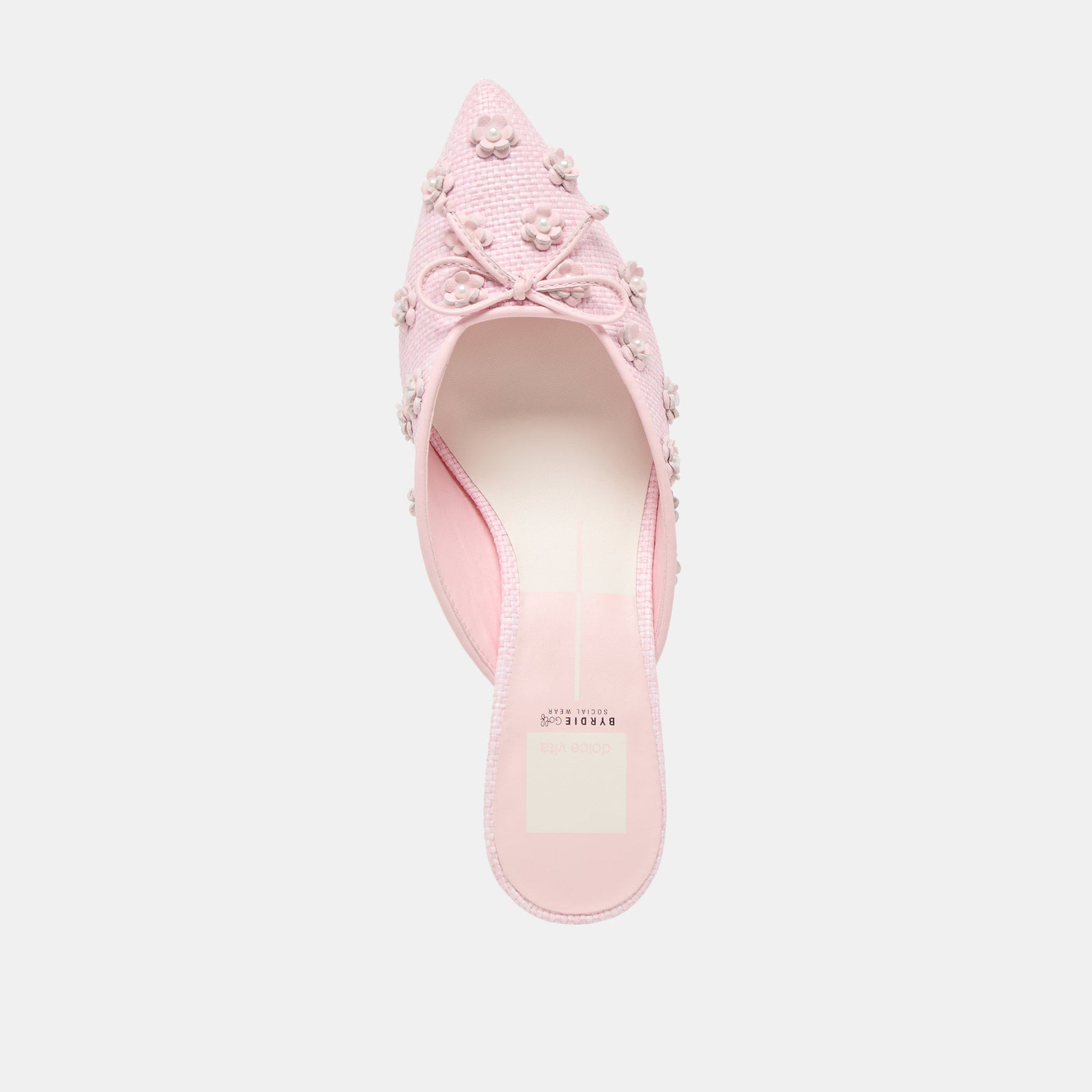 Camilo X Byrdie Golf Pink Raffia Heels Dolce Vita