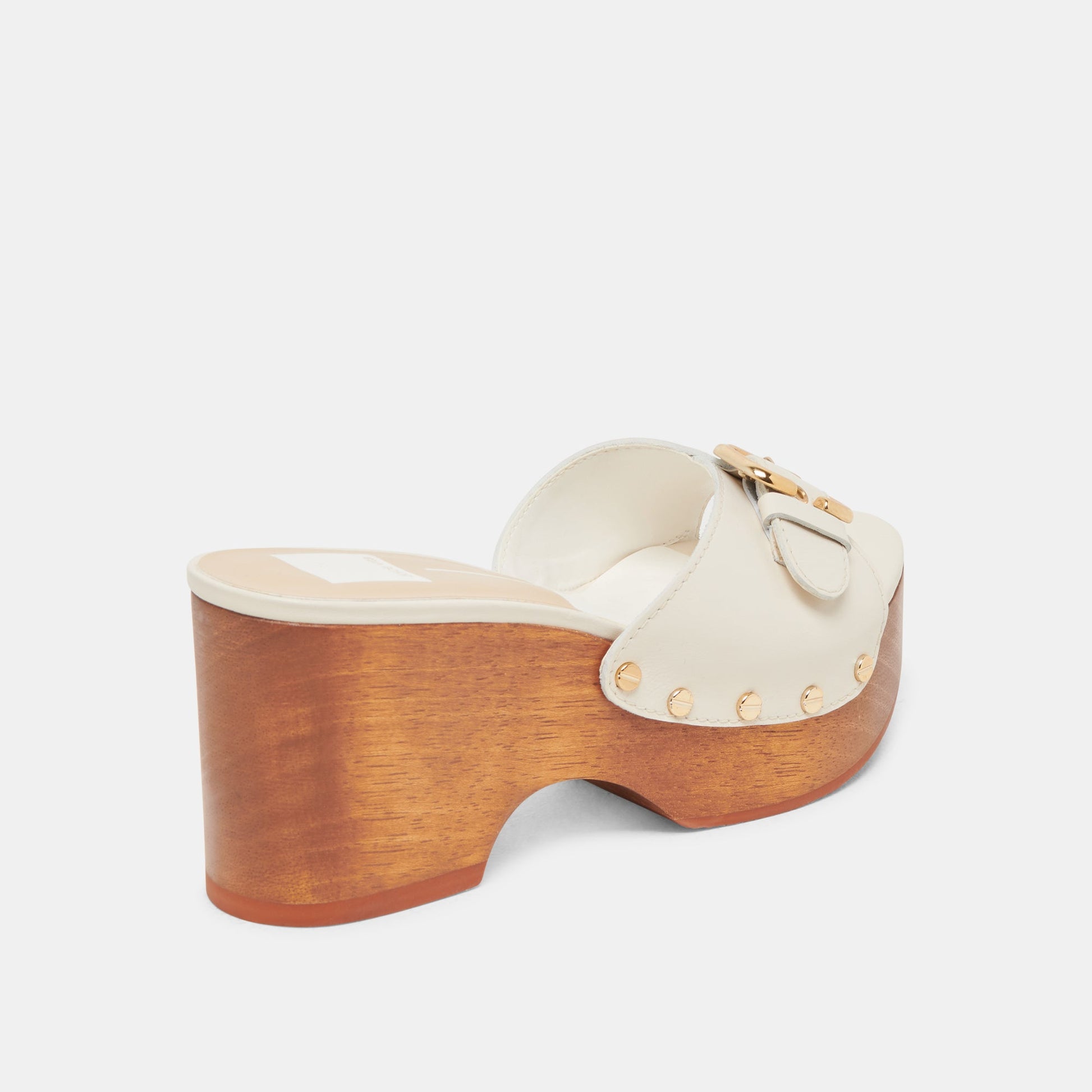 YALAH HEELS OFF WHITE LEATHER Dolce Vita