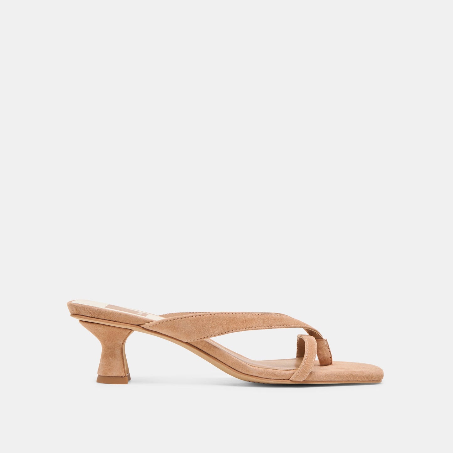 Brevel Toffee Suede Heels Dolce Vita
