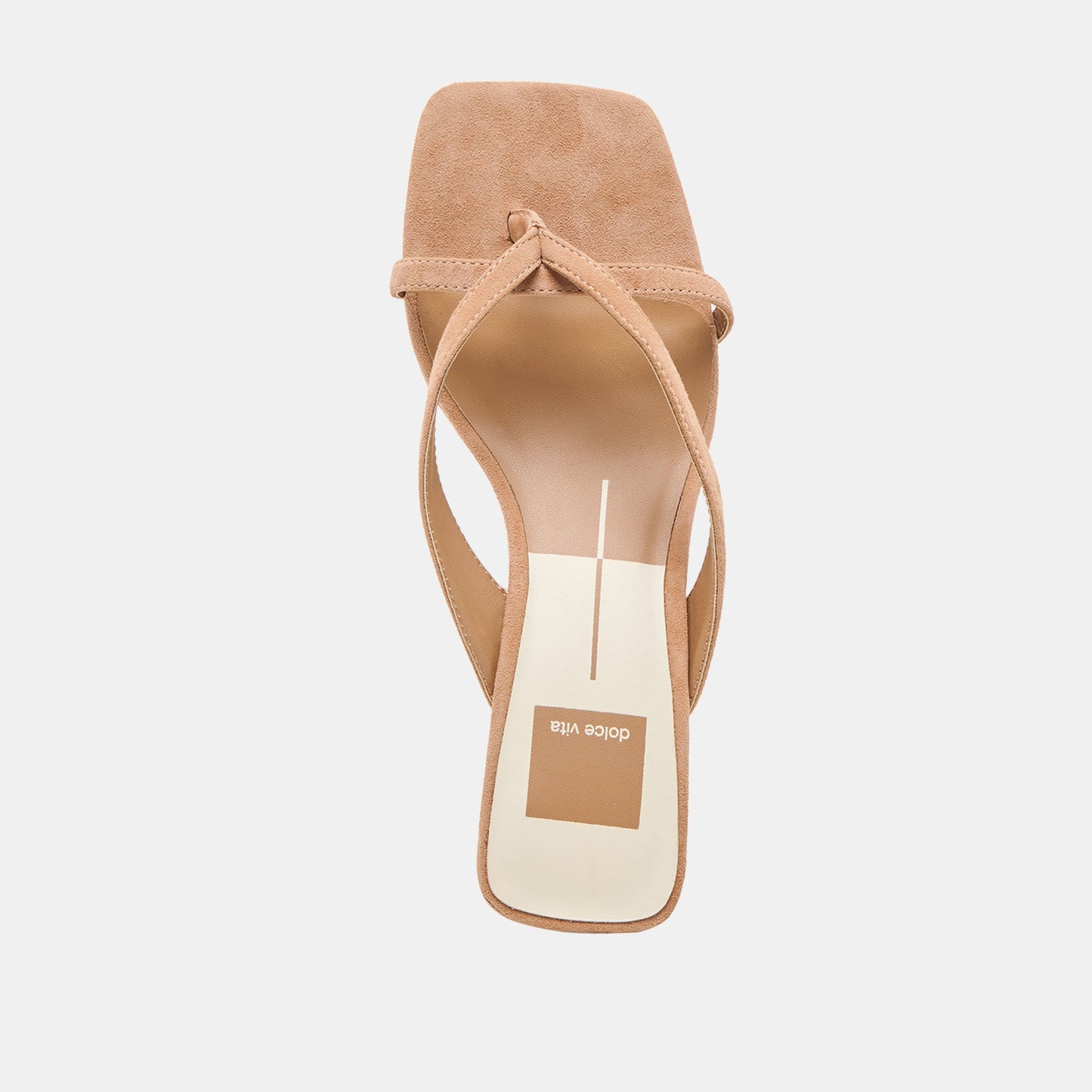 Brevel Toffee Suede Heels Dolce Vita