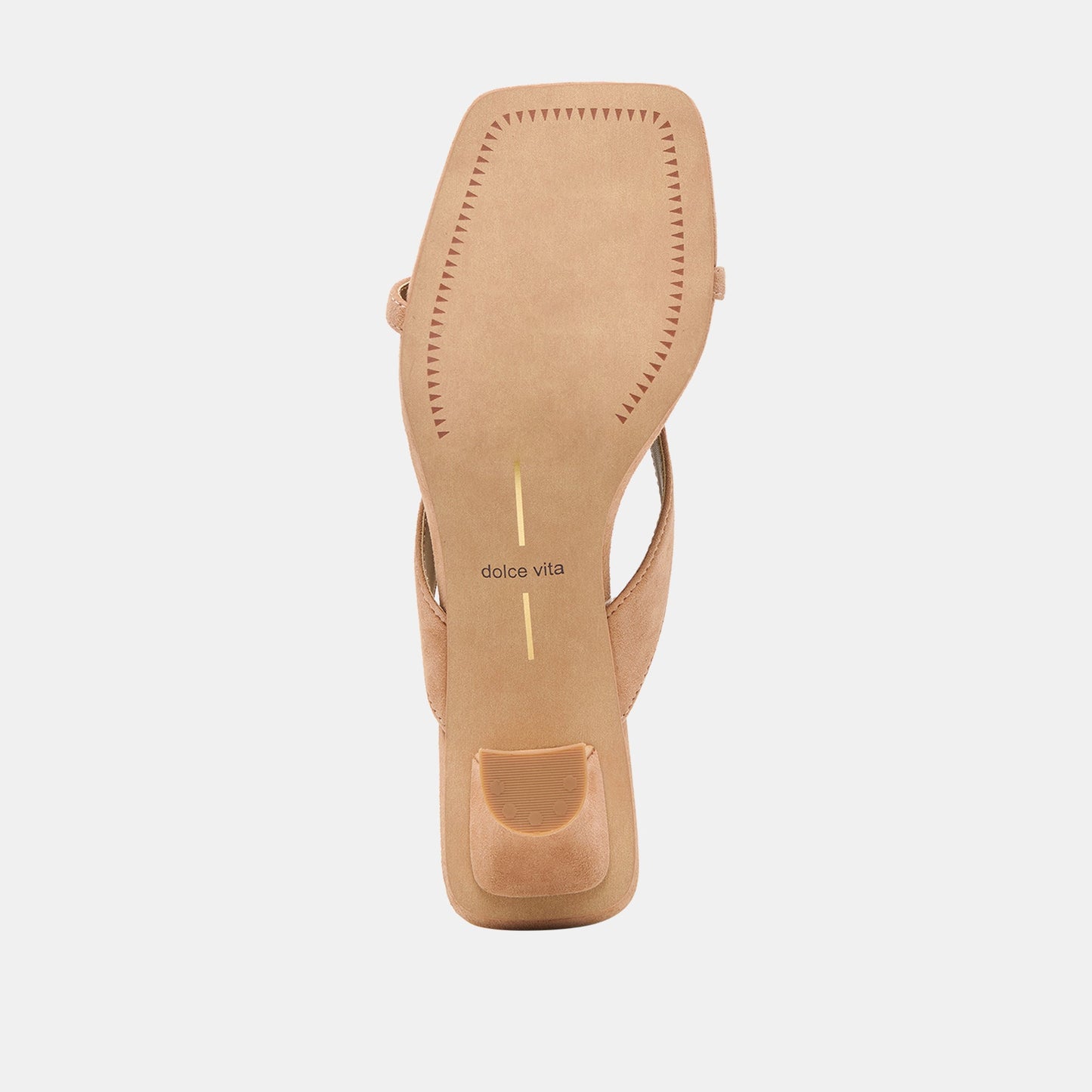 Brevel Toffee Suede Heels Dolce Vita