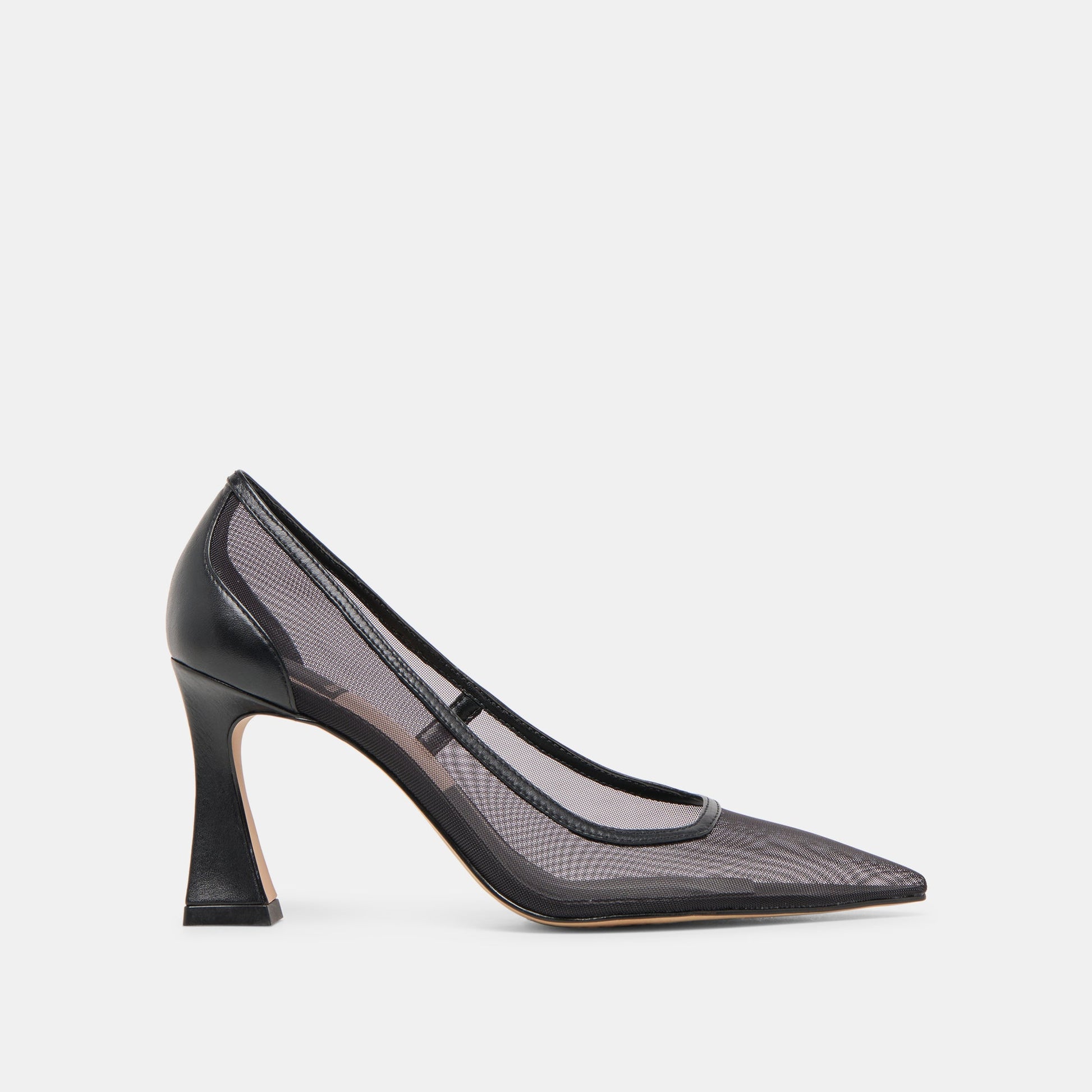Malory Onyx Mesh Heels Dolce Vita