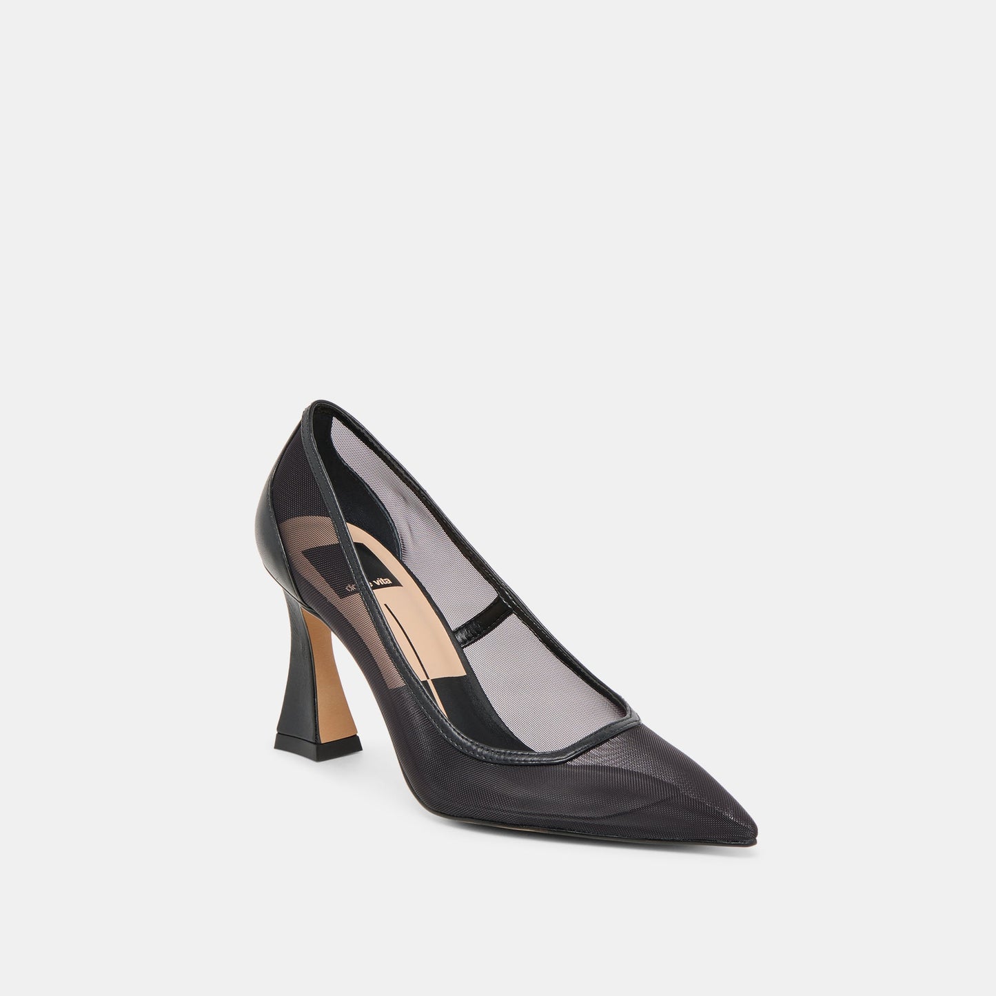Malory Onyx Mesh Heels Dolce Vita