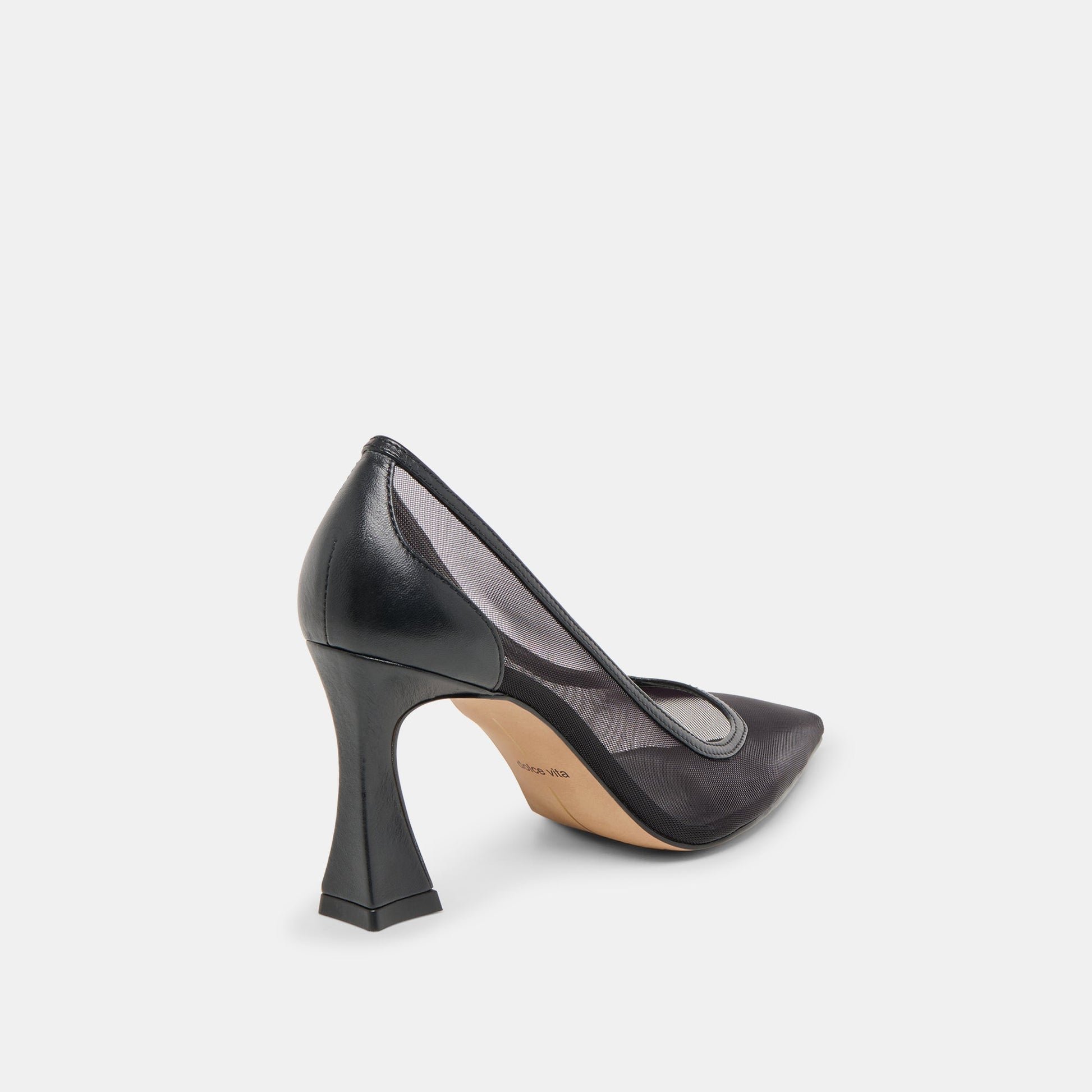 Malory Onyx Mesh Heels Dolce Vita
