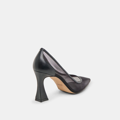 Malory Onyx Mesh Heels Dolce Vita