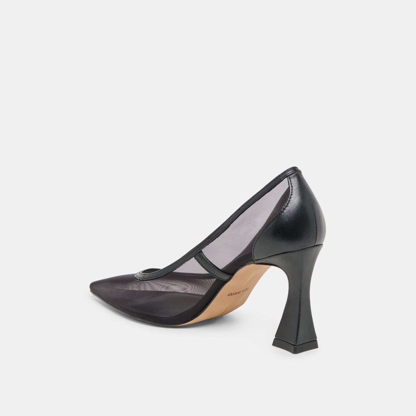 Malory Onyx Mesh Heels Dolce Vita