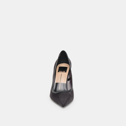 Malory Onyx Mesh Heels Dolce Vita