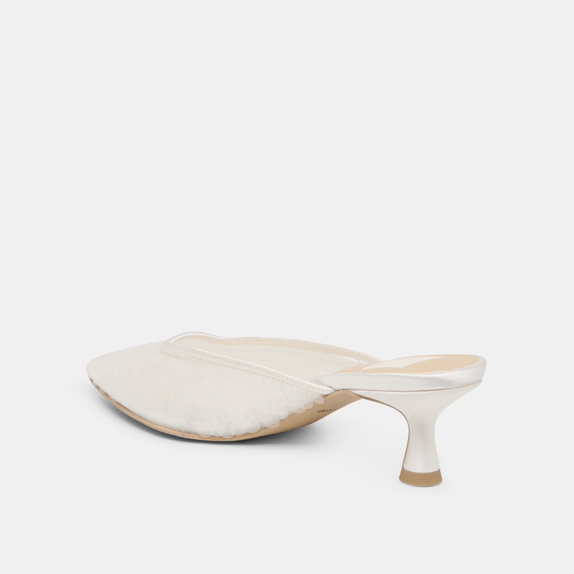 Cleo Ivory Sequin Heels Dolce Vita