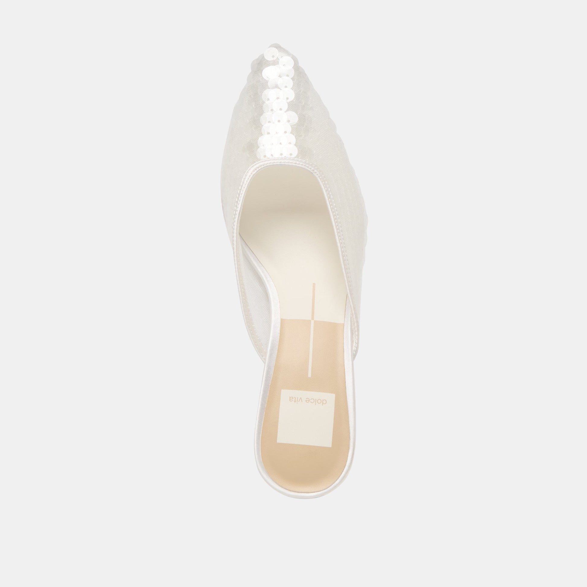 Cleo Ivory Sequin Heels Dolce Vita