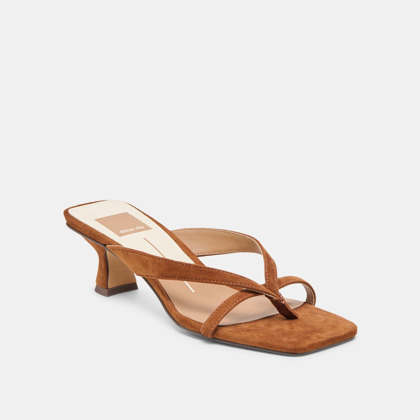 Brevel Dk Brown Suede Heels Dolce Vita