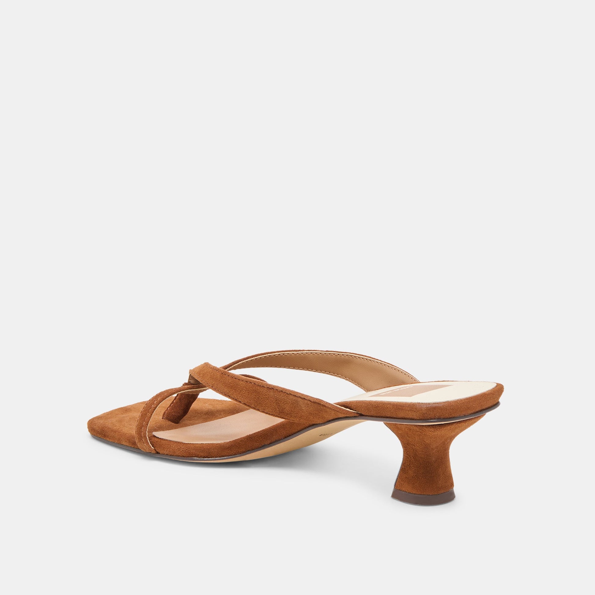 Brevel Dk Brown Suede Heels Dolce Vita
